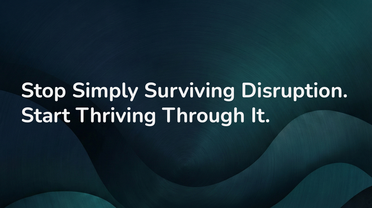 Disruption-Fluent Marketing